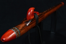 Saba Ebony Native American Flute, Minor, Mid G-4, #F17C